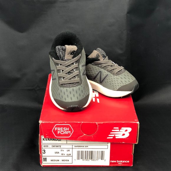 NWB New Balance Baby Boy Kvarndgi Sneakers Sz 3 - Picture 3 of 4